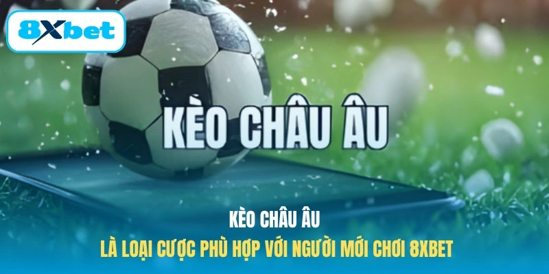 Kèo châu Âu là loại cược phù hợp với người mới chơi 8XBET