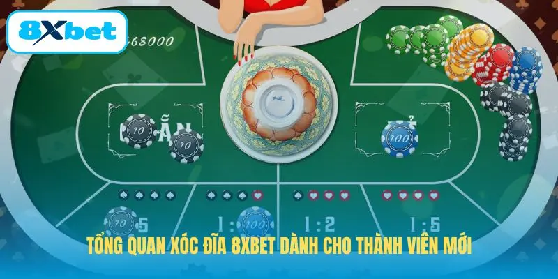 Tổng quan Xóc Đĩa 8XBET dành cho thành viên mới
